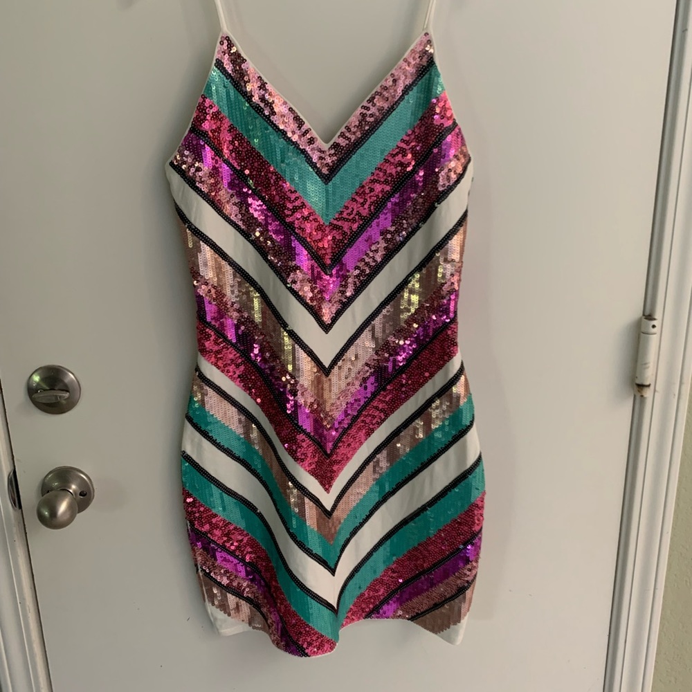 Express White mini dress
